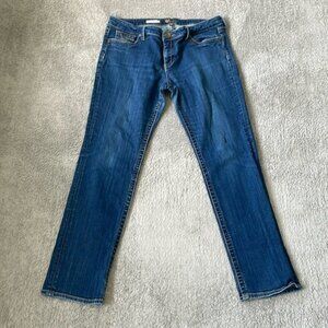 EC Kut from the Kloth Stevie Straight Leg Jeans Size 14